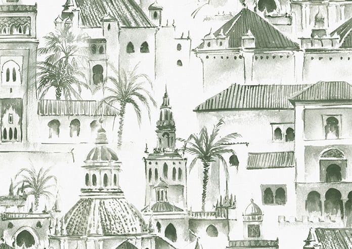 Voyage, Fern - Motorised Roman Blind - Image 7